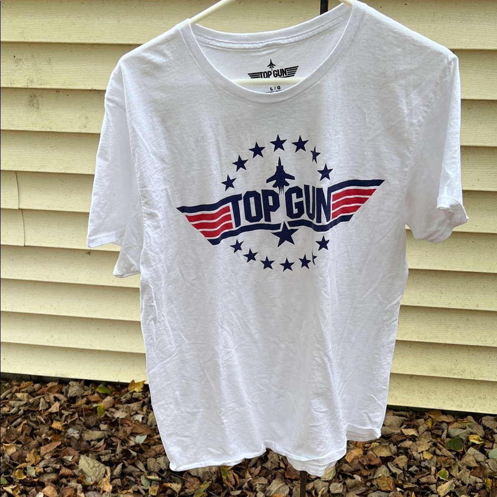 White Graphic Tee